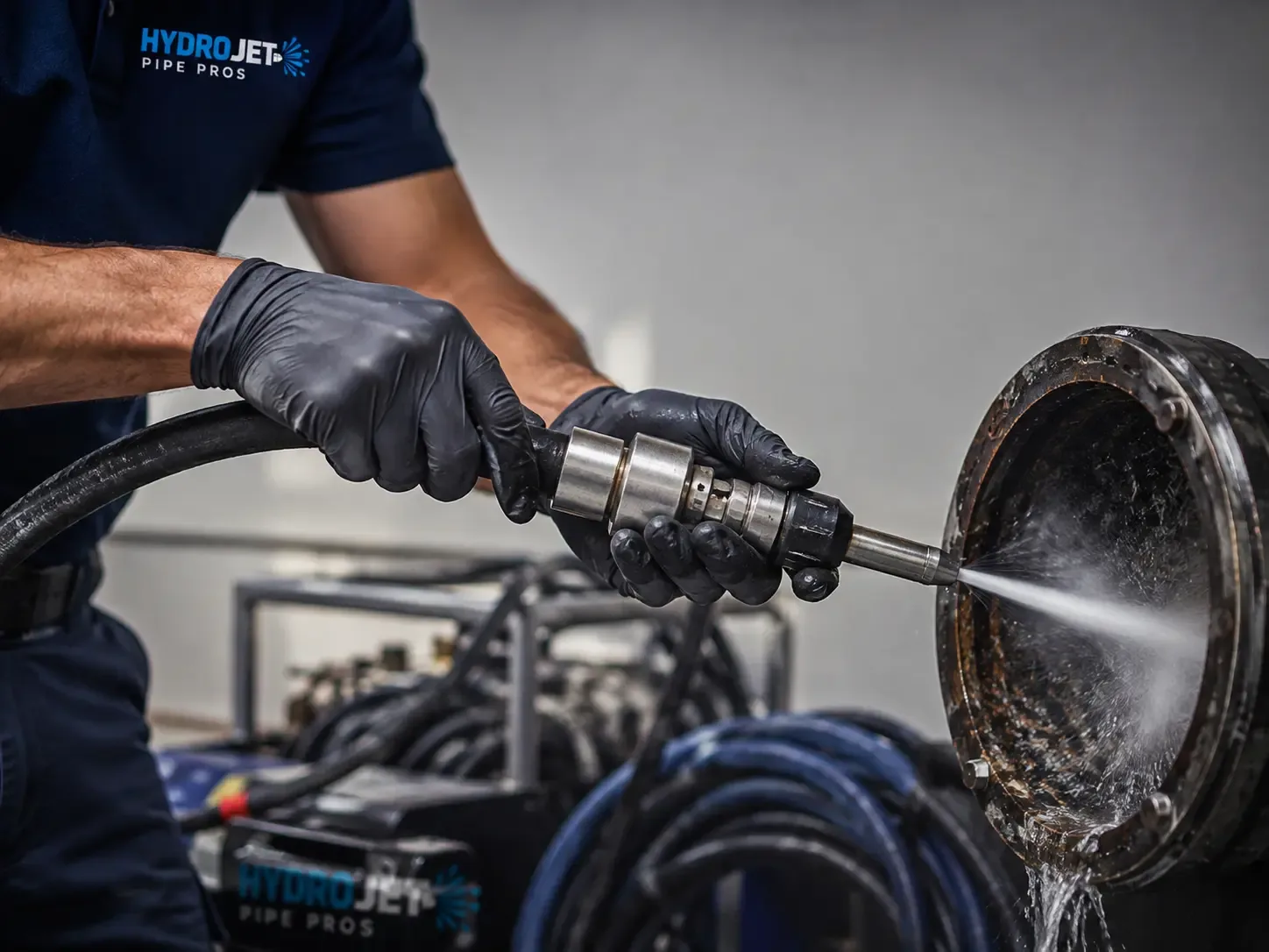 Hydro Jet Pipe Descaling in Tripler Army Medical Center, HI